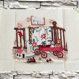Christmas Cross Stitch, Quilt